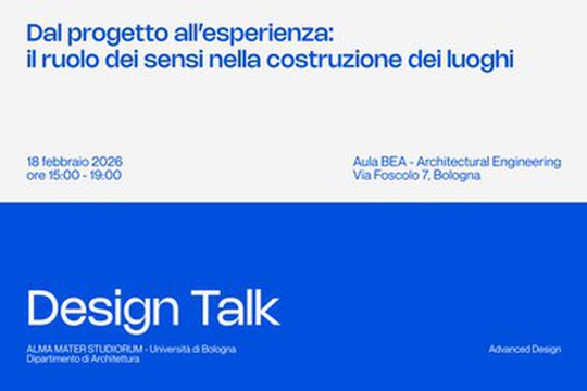 DAL PROGETTO ALL’ESPERIENZA: IL RUOLO DEI SENSI NELLA COSTRUZIONE DEI LUOGHI.