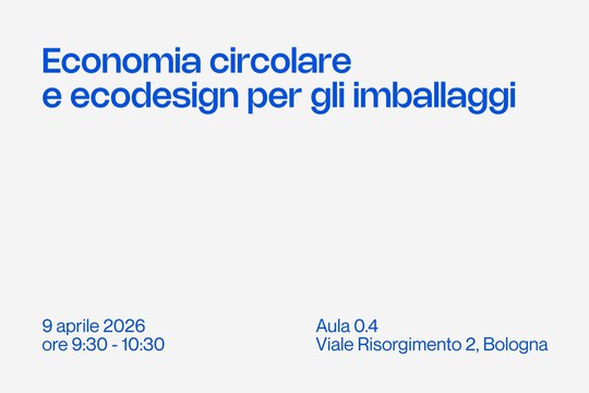 Economia circolare e ecodesign per gli imballaggi