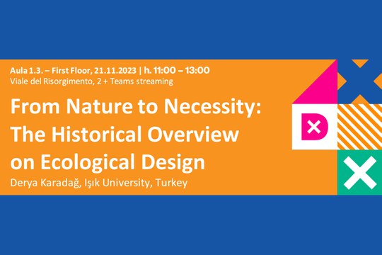 FROM NATURE TO NECESSITY: THE HISTORICAL OVERVIEW ON ECOLOGICAL DESIGN