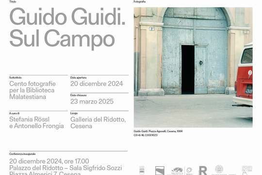 GUIDO GUIDI. SUL CAMPO