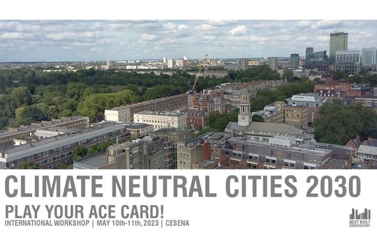 NEXTBUILT WORKSHOP CLIMATE NEUTRAL CITIES 2030
