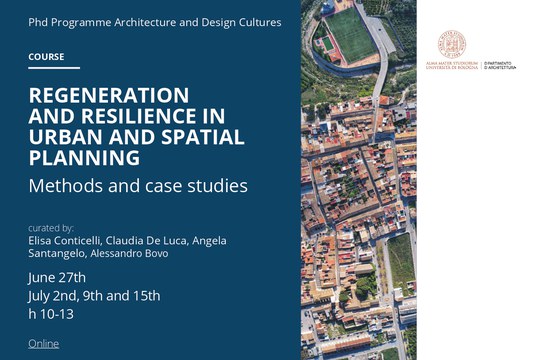 REGENERATION AND RESILIENCE IN URBAN AND SPATIAL PLANNING