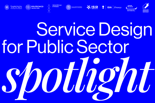 SERVICE DESIGN FOR PUBLIC SECTOR SPOTLIGHT