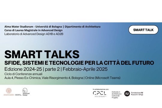 SMART TALKS - SFIDE, SISTEMI E TECNOLOGIE PER LA CITTÀ DEL FUTURO