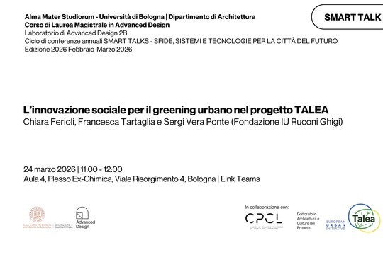 SMART TALKS - TALEA Green cells leading the Green transition | Social Innovation