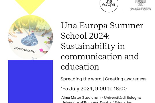 UNAEUROPA SUMMER SCHOOL  2024: SUSTAINABILITY IN COMMUNICATION AND EDUCATION
